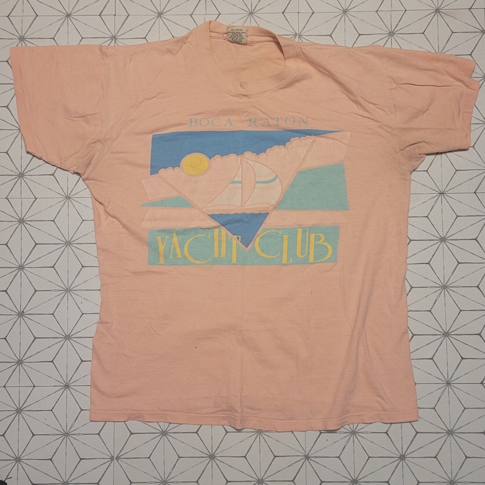 Vintage. Boca Raton Tshirt.